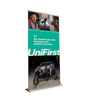 UniFirst Vinyl Bannerstand THUMBNAIL