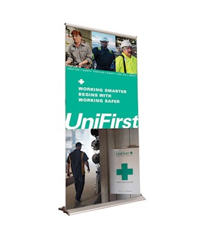UniFirst Vinyl Bannerstand LARGE