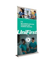 UniFirst Vinyl Bannerstand THUMBNAIL