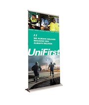 UniFirst Vinyl Bannerstand THUMBNAIL