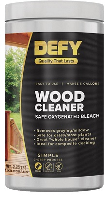 Safely cleans, brightens, and restores the natural beauty exterior wood. MAIN