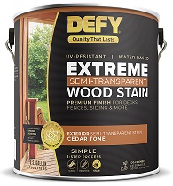 Defy Extreme Semi-Transparent Wood Stain Quailty that Last THUMBNAIL