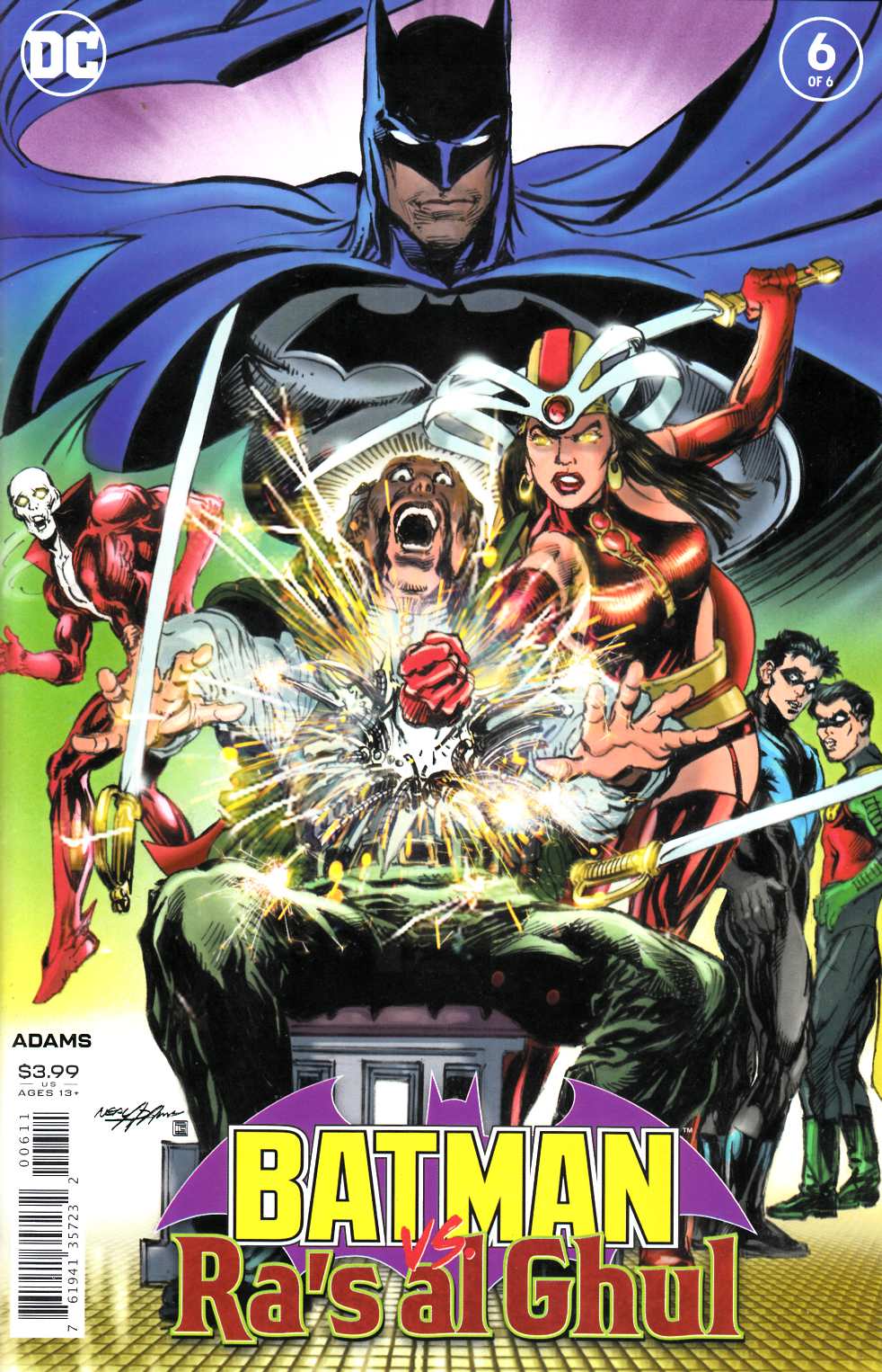 Batman vs Ra's Al Ghul #6 Near Mint (9.4) [DC Comic] LARGE