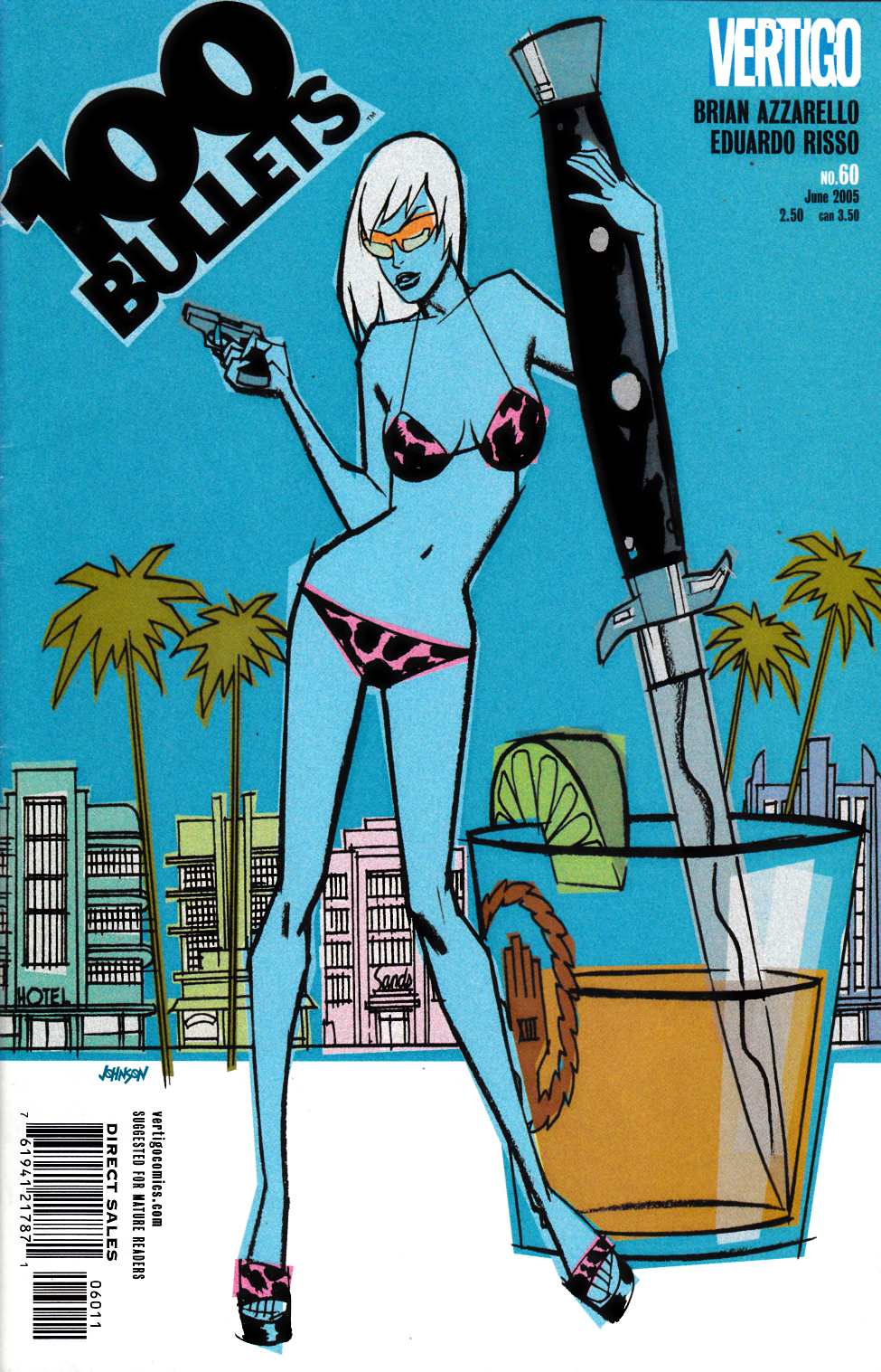100 Bullets #60 Fine (6.0) [DC Comic] LARGE