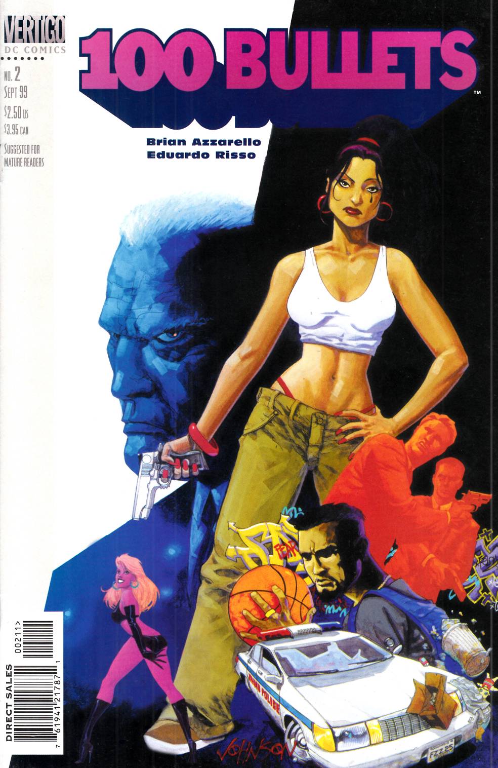 100 Bullets #2 Very Fine (8.0) [DC Comic] THUMBNAIL