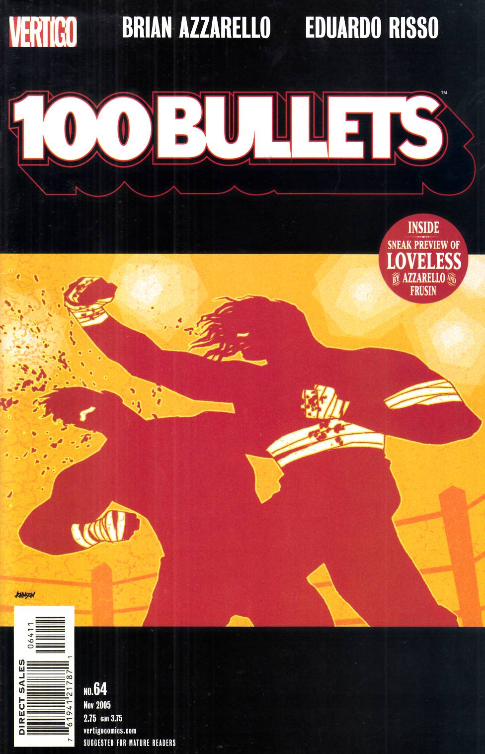 100 Bullets #64 Very Fine (8.0) [DC Comic] LARGE