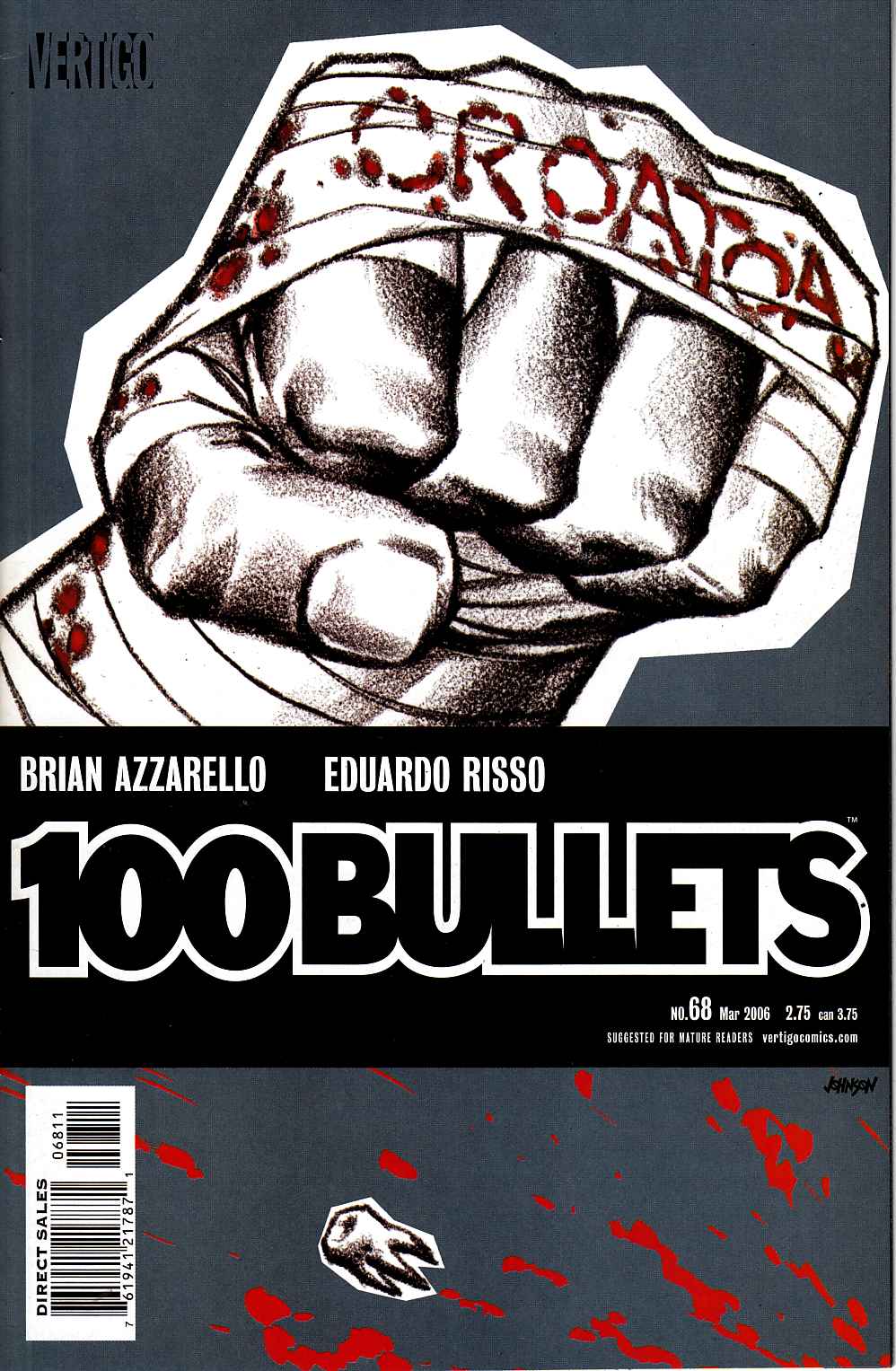 100 Bullets #68 [DC Comic] LARGE