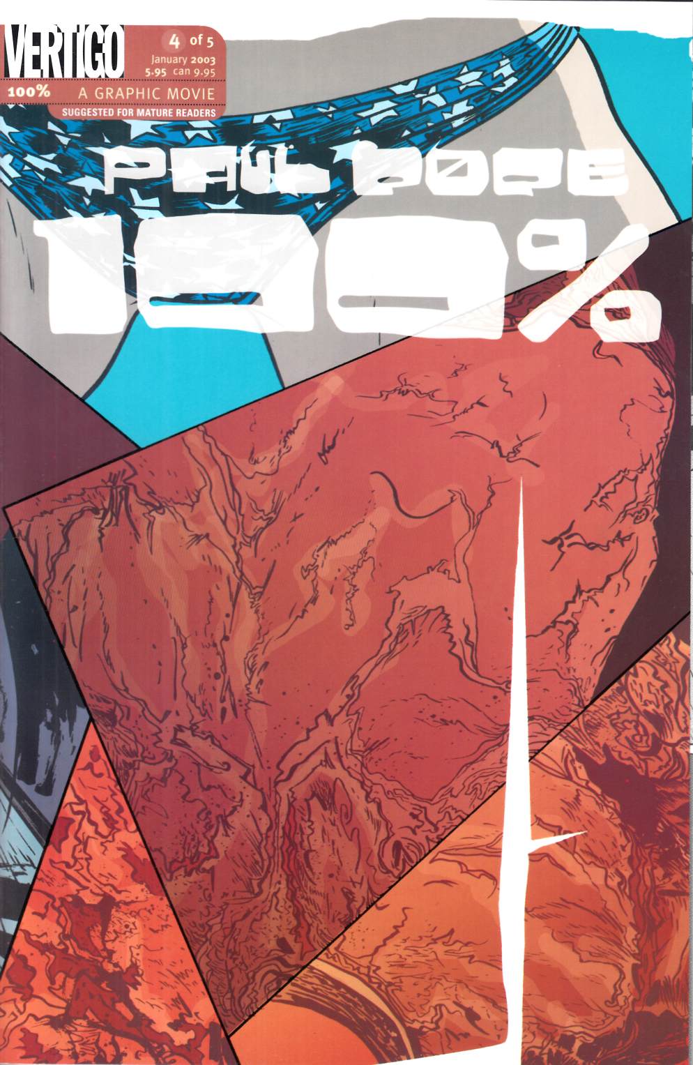 100 Percent #4 Near Mint (9.4) [DC Comic] THUMBNAIL