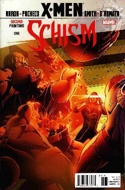 X-Men Schism #1 Second Printing Cyclops Variant Cover [Comic] LARGE