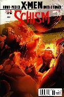 X-Men Schism #1 Second Printing Cyclops Variant Cover [Comic] THUMBNAIL