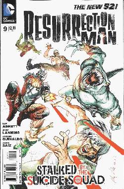Resurrection Man #9 [Comic] LARGE
