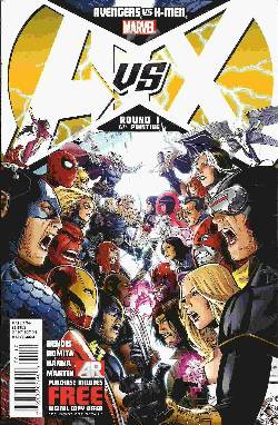 Avengers vs X-Men #1 Fourth (4th) Printing [Comic] LARGE