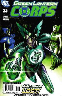 Green lantern corps #22 LARGE