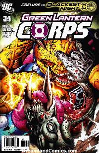 Green lantern corps #34 LARGE