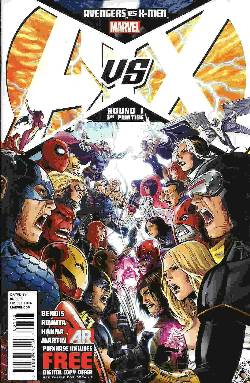 Avengers vs X-Men #1 Third (3rd) Printing [Comic] LARGE