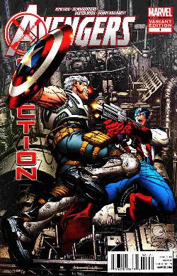 Avengers X-Sanction #1 Quesada Variant Cover [Comic] LARGE