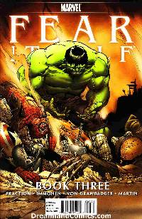 Fear itself #3 Camuncoli Variant Cover [Comic] LARGE