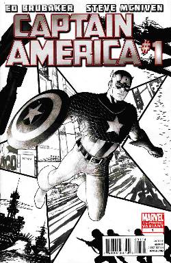 Captain America #1 Second (2nd) Printing LARGE