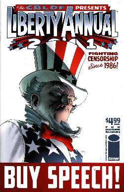 CBLDF Liberty Annual 2011 #4 Cover A- Cassaday [Comic] LARGE
