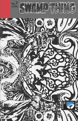 Swamp Thing #7 Paquette B&W Incentive Cover [Comic] LARGE
