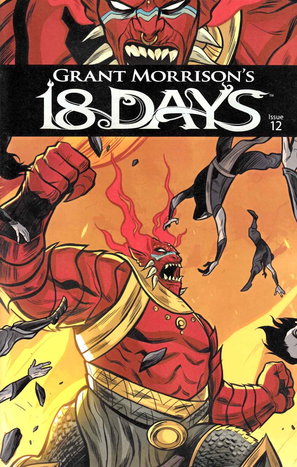 Grant Morrisons 18 Days #12 Main Cover [Graphic India Comic] LARGE