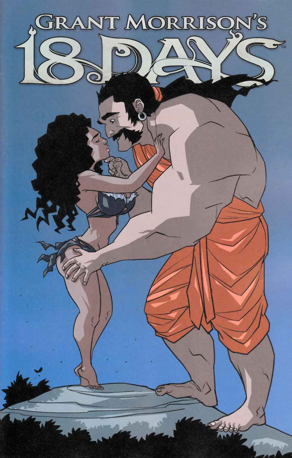 Grant Morrisons 18 Days #12 Variant Limited Cover A Demon Bride [Graphic India Comic] LARGE