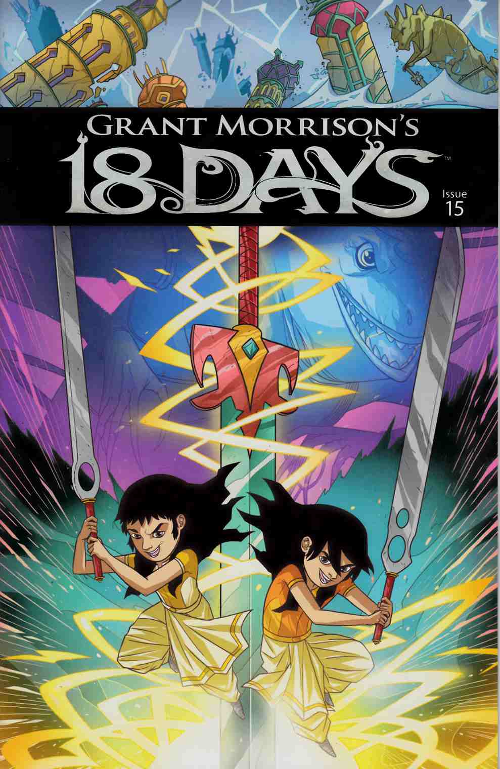 Grant Morrisons 18 Days #15 [Graphic India Comic] LARGE