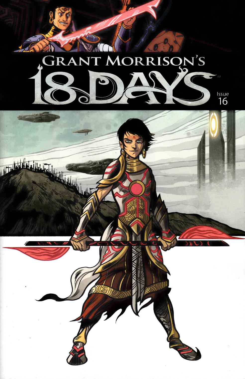 Grant Morrisons 18 Days #16 Singh Variant Cover [Graphic India Comic] LARGE