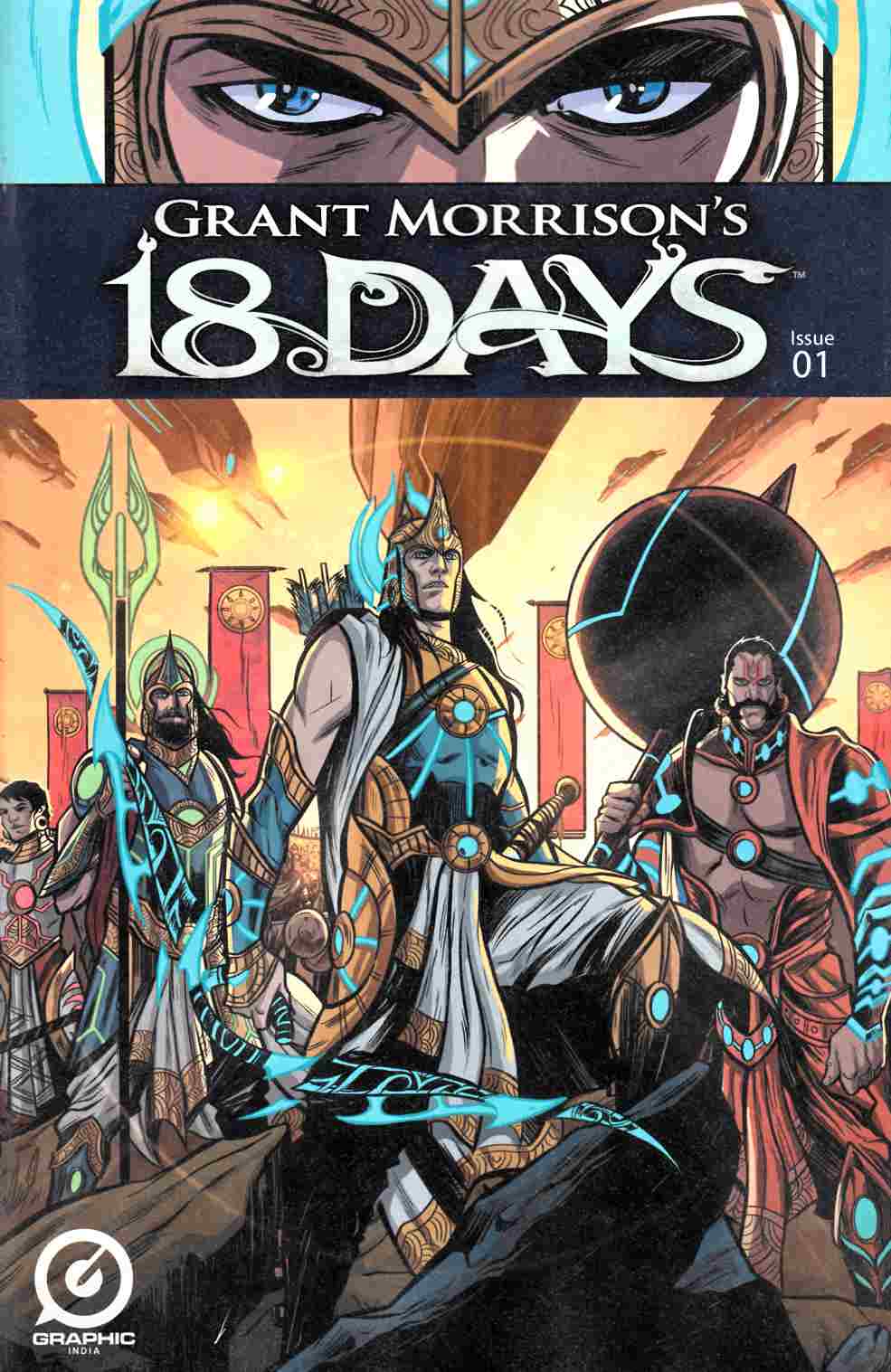 Grant Morrisons 18 Days #1 Cover A- Kang [Graphic India Comic] LARGE