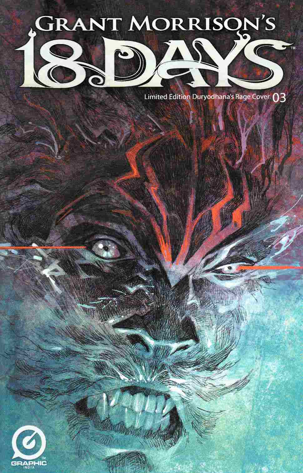 Grant Morrisons 18 Days #3 Rage Limited Cover [Graphic India Comic] THUMBNAIL
