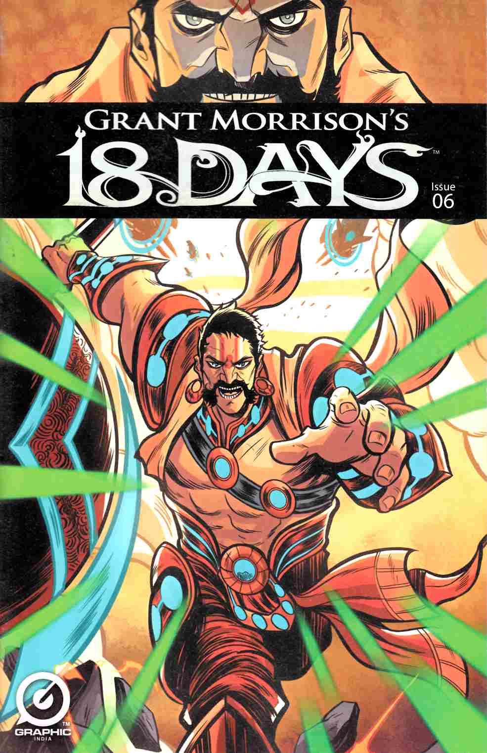 Grant Morrisons 18 Days #6 Main Cover [Graphic India Comic] THUMBNAIL