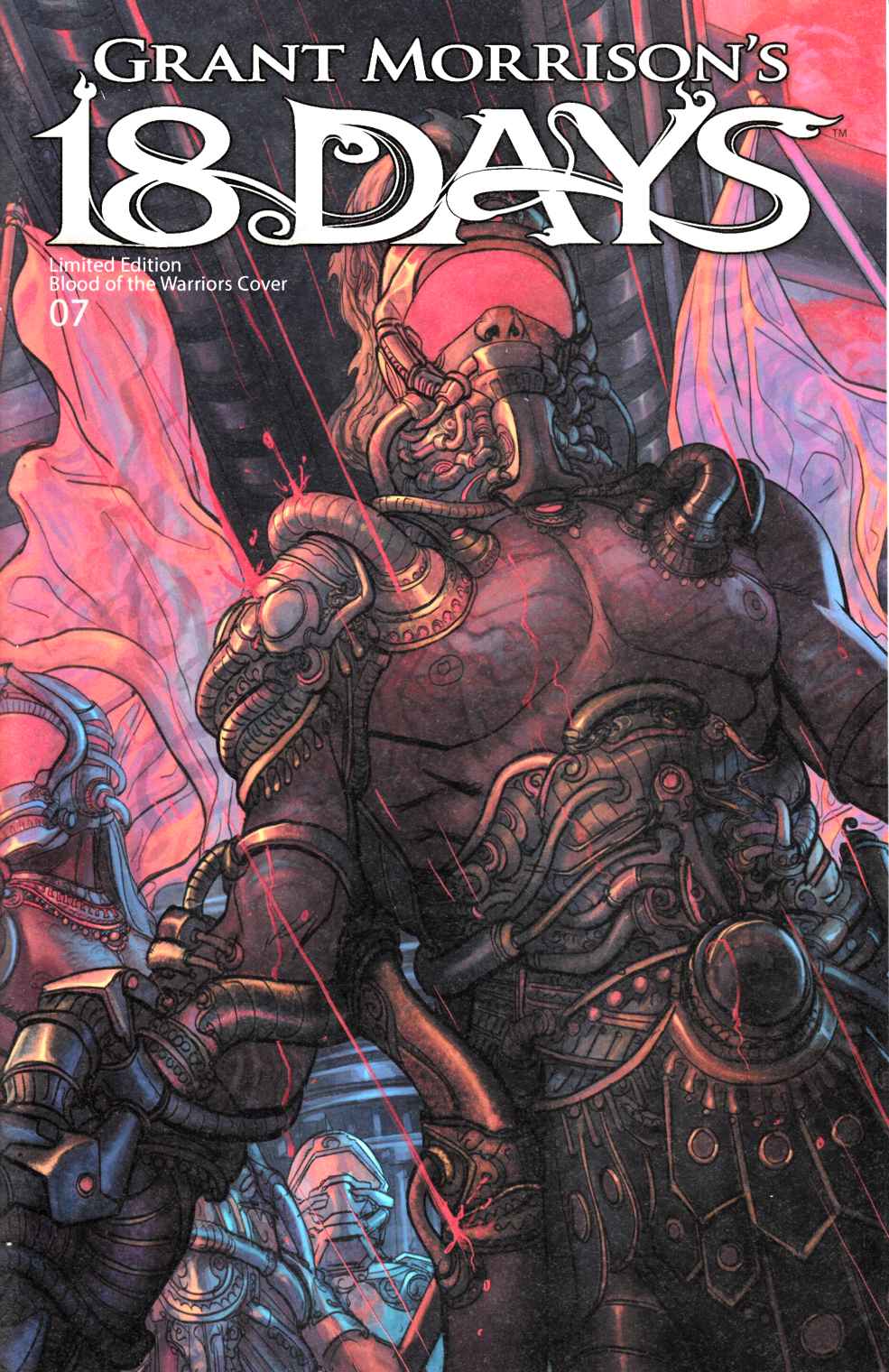 Grant Morrisons 18 Days #7 Cover B- Blood of the Warriors Limited Edition [Graphic India Comic] THUMBNAIL
