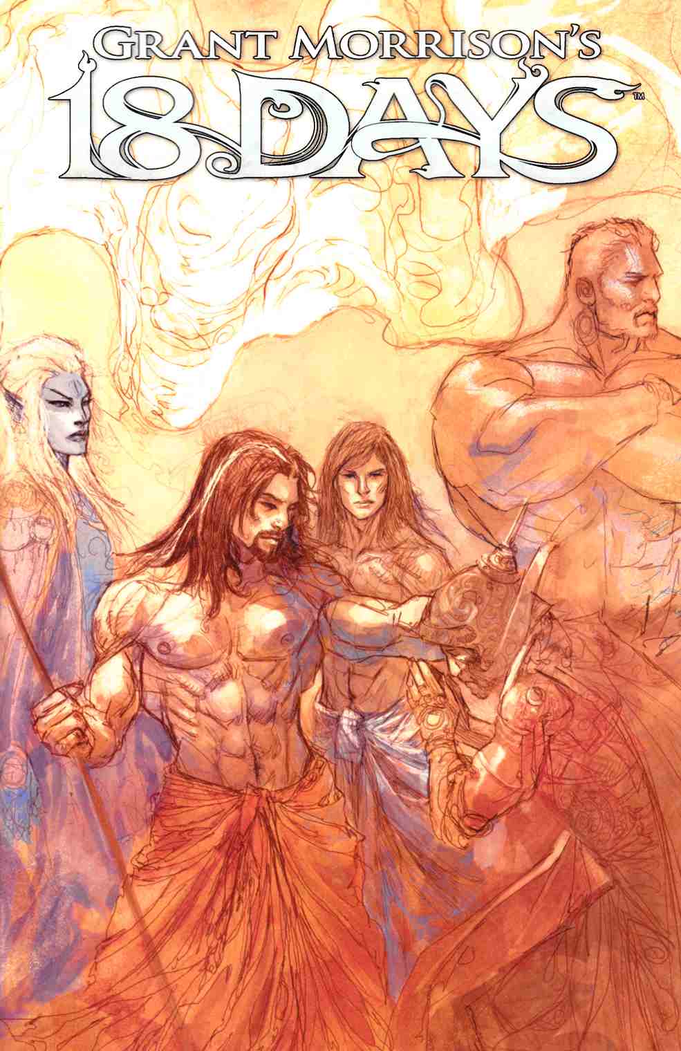 Grant Morrisons 18 Days #9 Cover A- Heroes & Legends Limited Edition [Graphic India Comic] LARGE