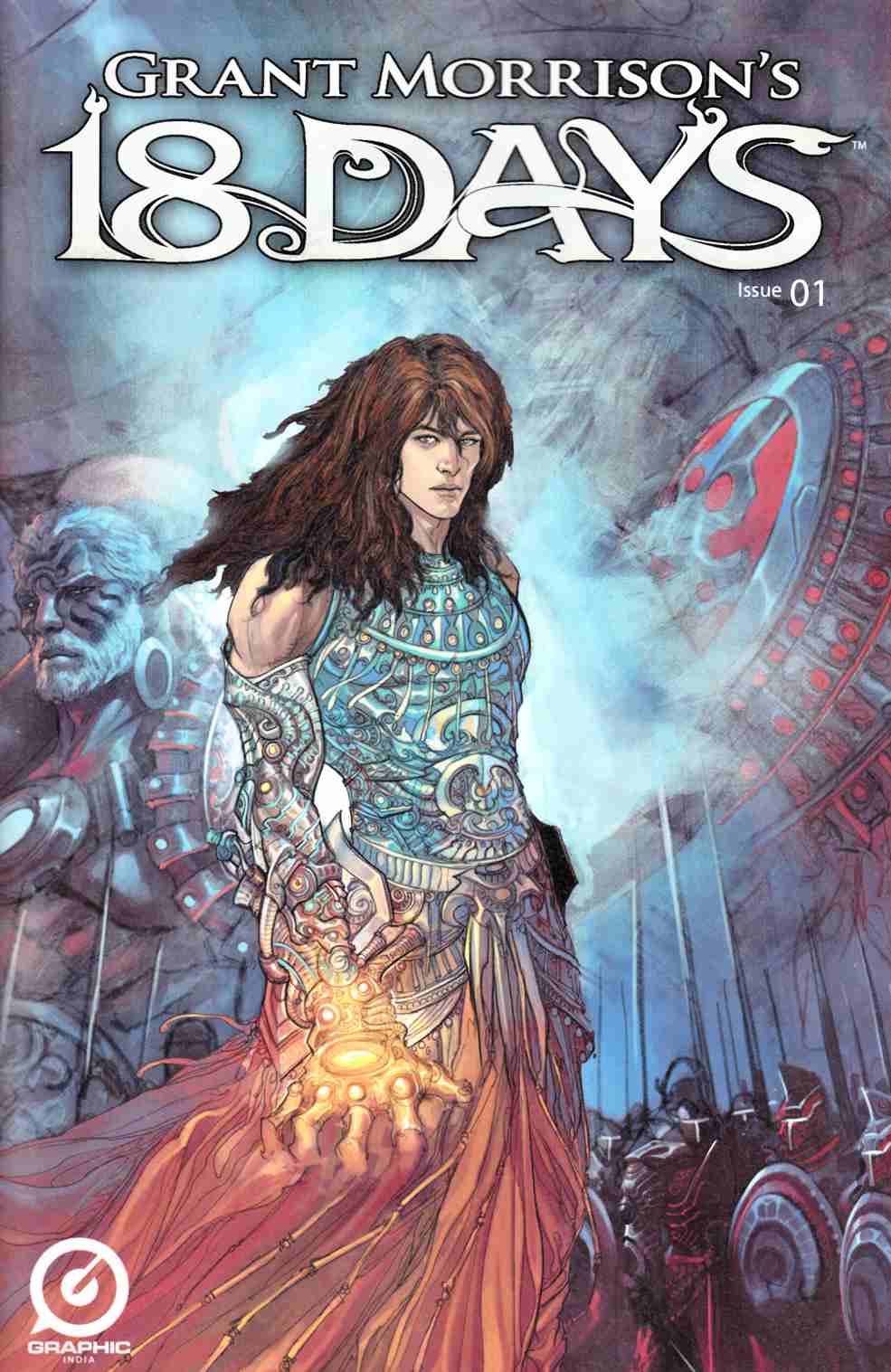 Grant Morrisons 18 Days #1 Cover B- Singh [Graphic India Comic] LARGE