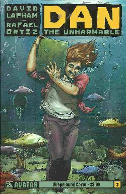 Dan the Unharmable #3 Wrap Cover [Avatar Press Comic] LARGE