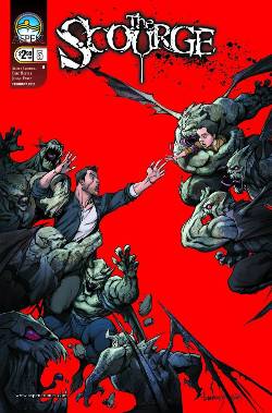 Scourge #5 Cover B- Garza [Comic] LARGE