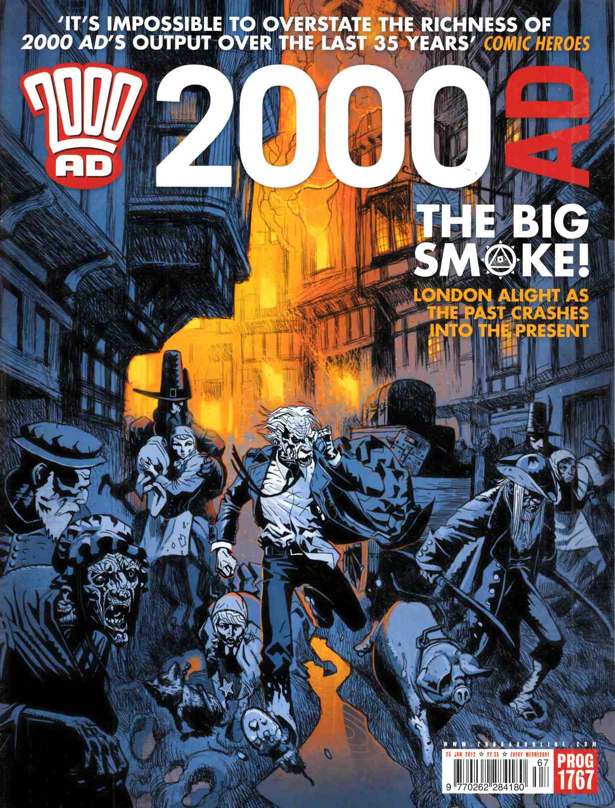 2000 AD #1767 Very Fine (8.0) [Fleetway Comic] LARGE