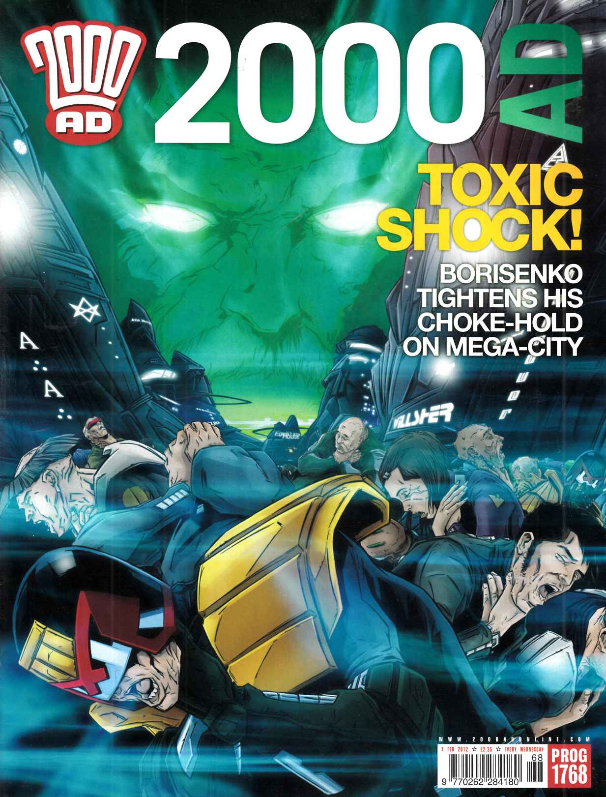 2000 AD #1768 Very Fine (8.0) [Fleetway Comic] LARGE