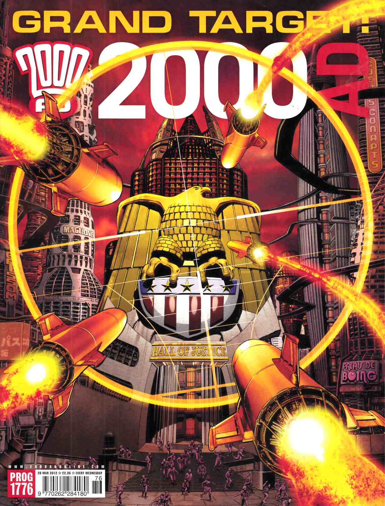 2000 AD #1776 Very Fine (8.0) {Fleetway Comic] THUMBNAIL