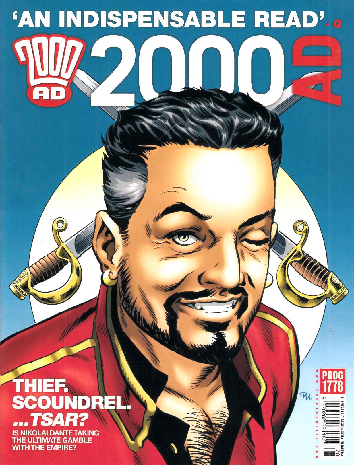 2000 AD #1778 Near Mint Minus (9.2) [Fleetway Comic] LARGE