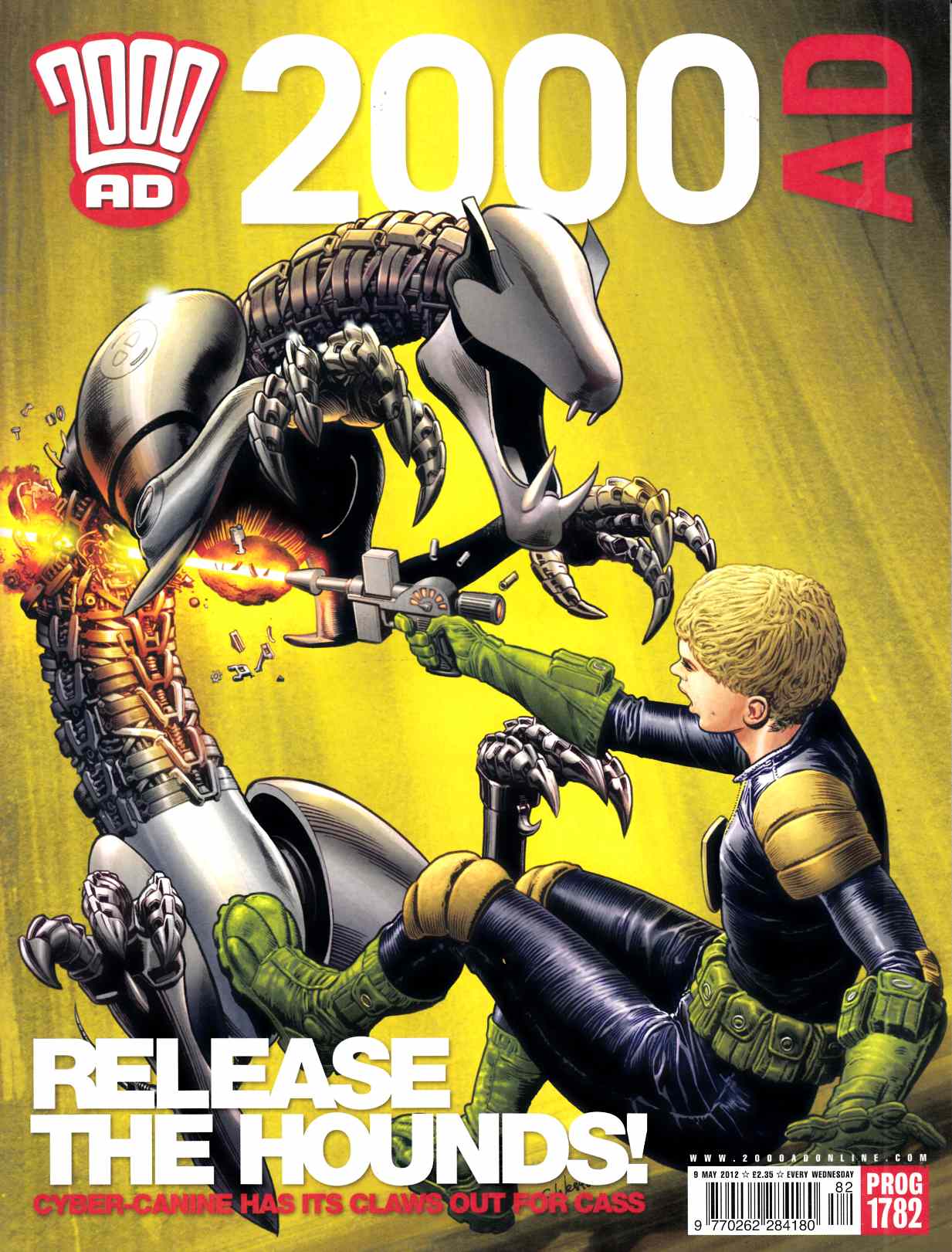 2000 AD #1782 Near Mint (9.4) [Fleetway Comic] THUMBNAIL