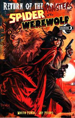 Return Of The Monsters Spider Vs Werewolf [Comic] LARGE