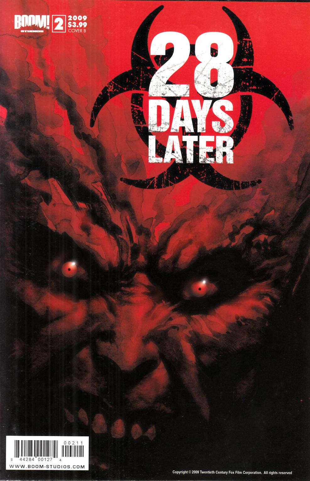 28 Days Later #2 Cover B Very Fine (8.0) [Boom Comic] THUMBNAIL