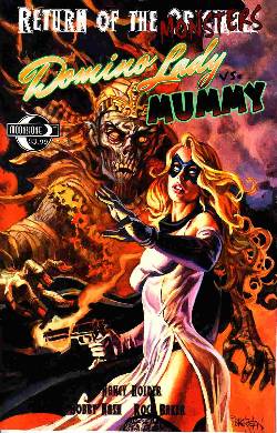 Return Of The Monsters Domino Lady Vs Mummy [Comic] LARGE