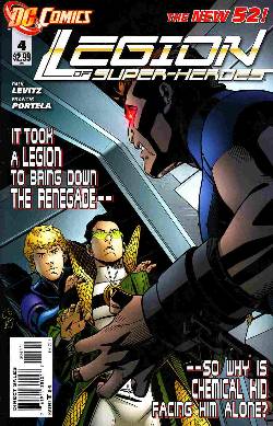 Legion Of Super Heroes #4 Very Fine (8.0) [DC Comic] LARGE