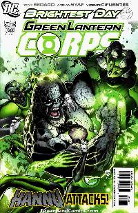 Green lantern corps #52 (1:10 gleason variant cover) LARGE