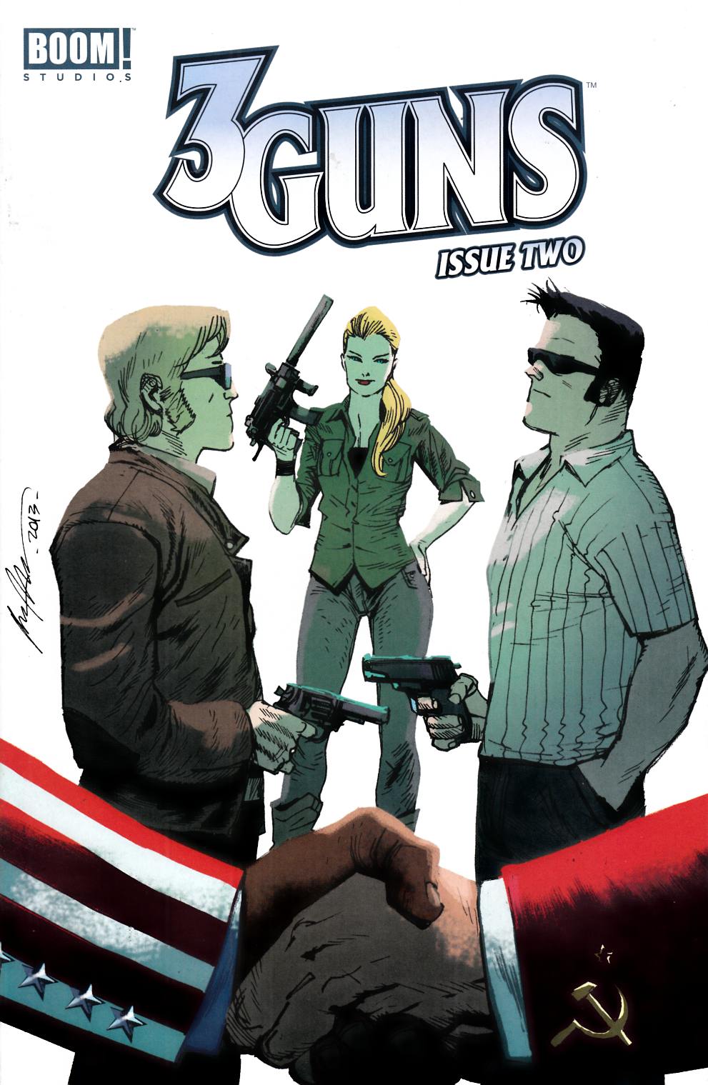 3 Guns #2 Near Mint (9.4) [Boom Comic] THUMBNAIL