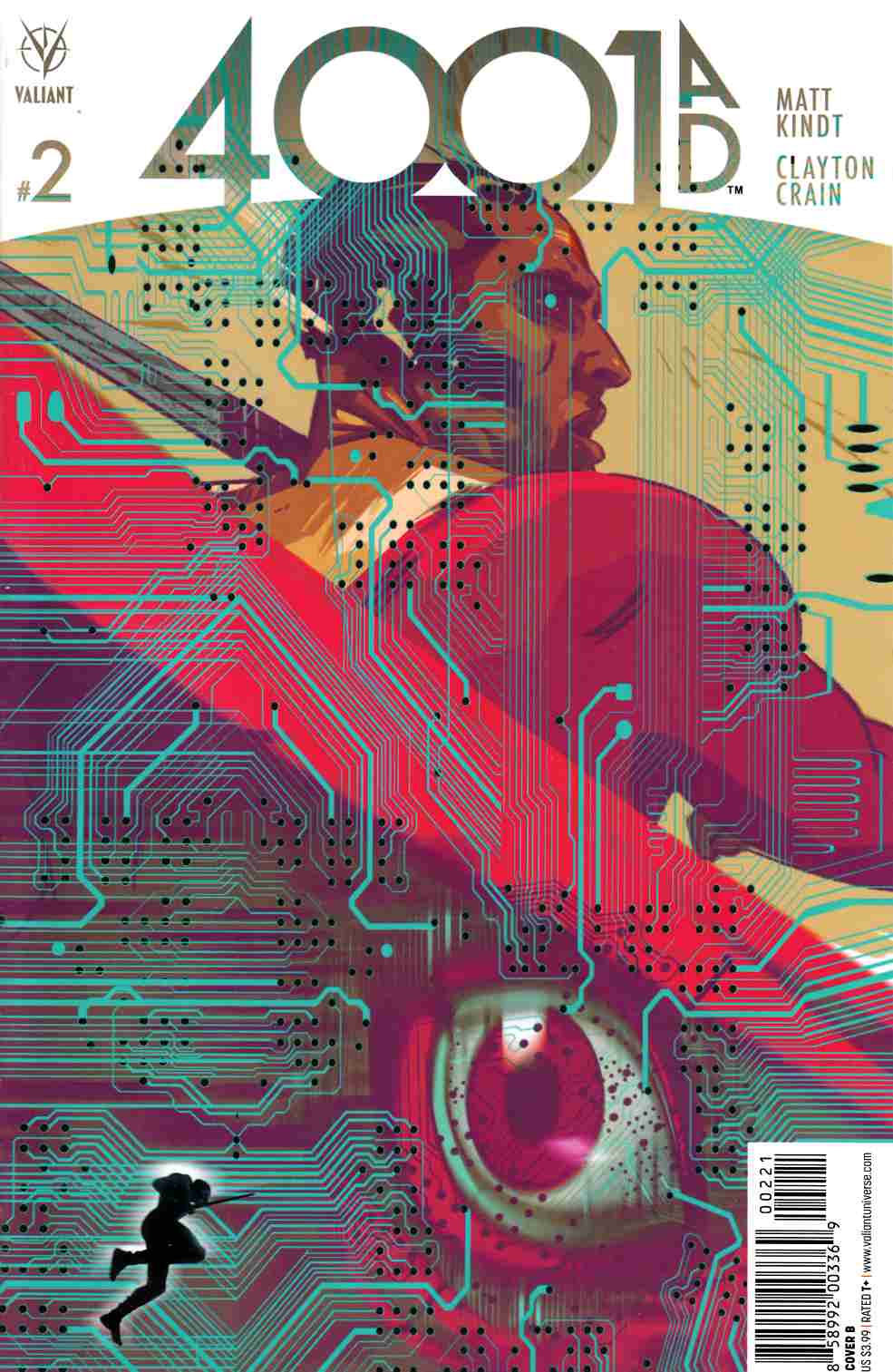 4001 AD #2 Cover B [Valiant Comic] THUMBNAIL