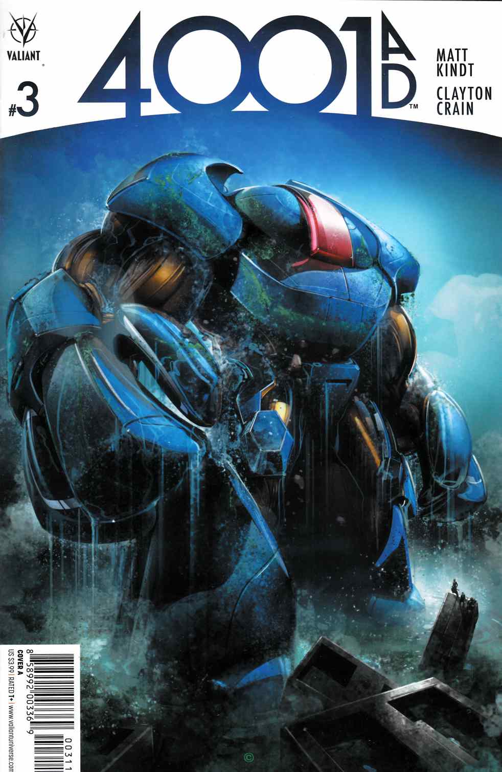 4001 AD #3 Cover A [Valiant Comic] LARGE