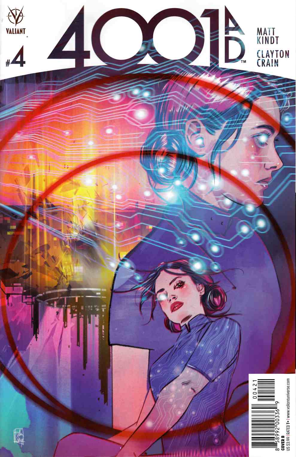 4001 AD #4 Cover B [Valiant Comic] LARGE